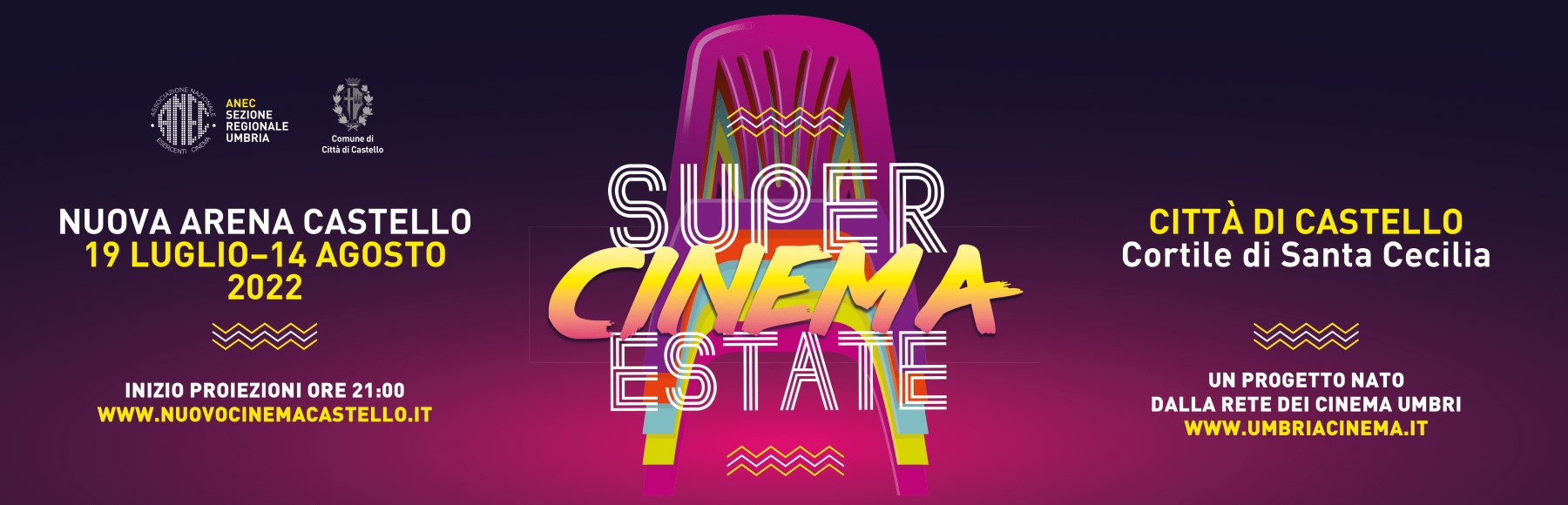 Programmazione Super Cinema Estate