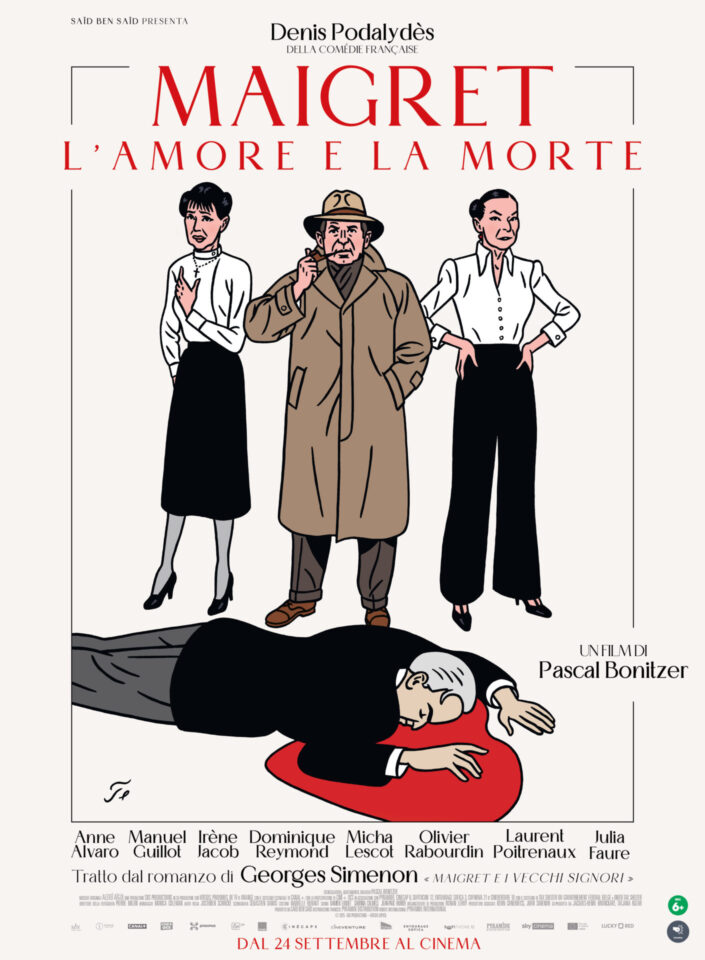 [Maigret, l’amore e la morte locandina]