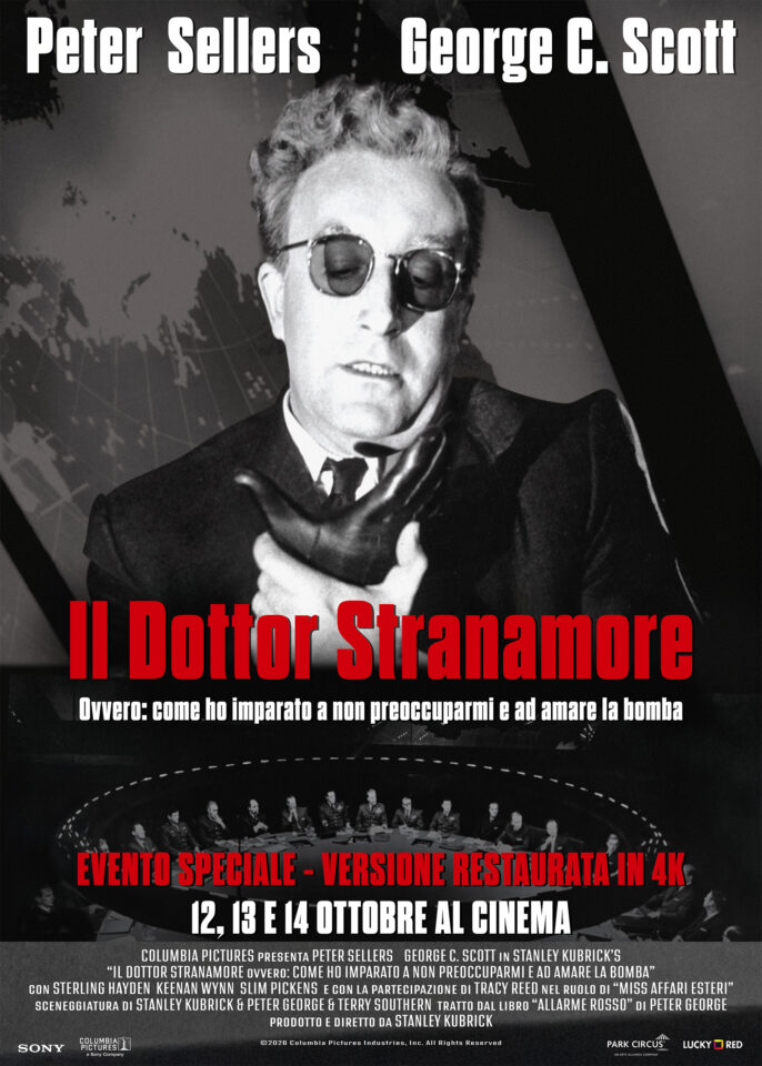 [Il dottor Stranamore, ovvero: come imparai a non preoccuparmi e ad amare la bomba locandina]